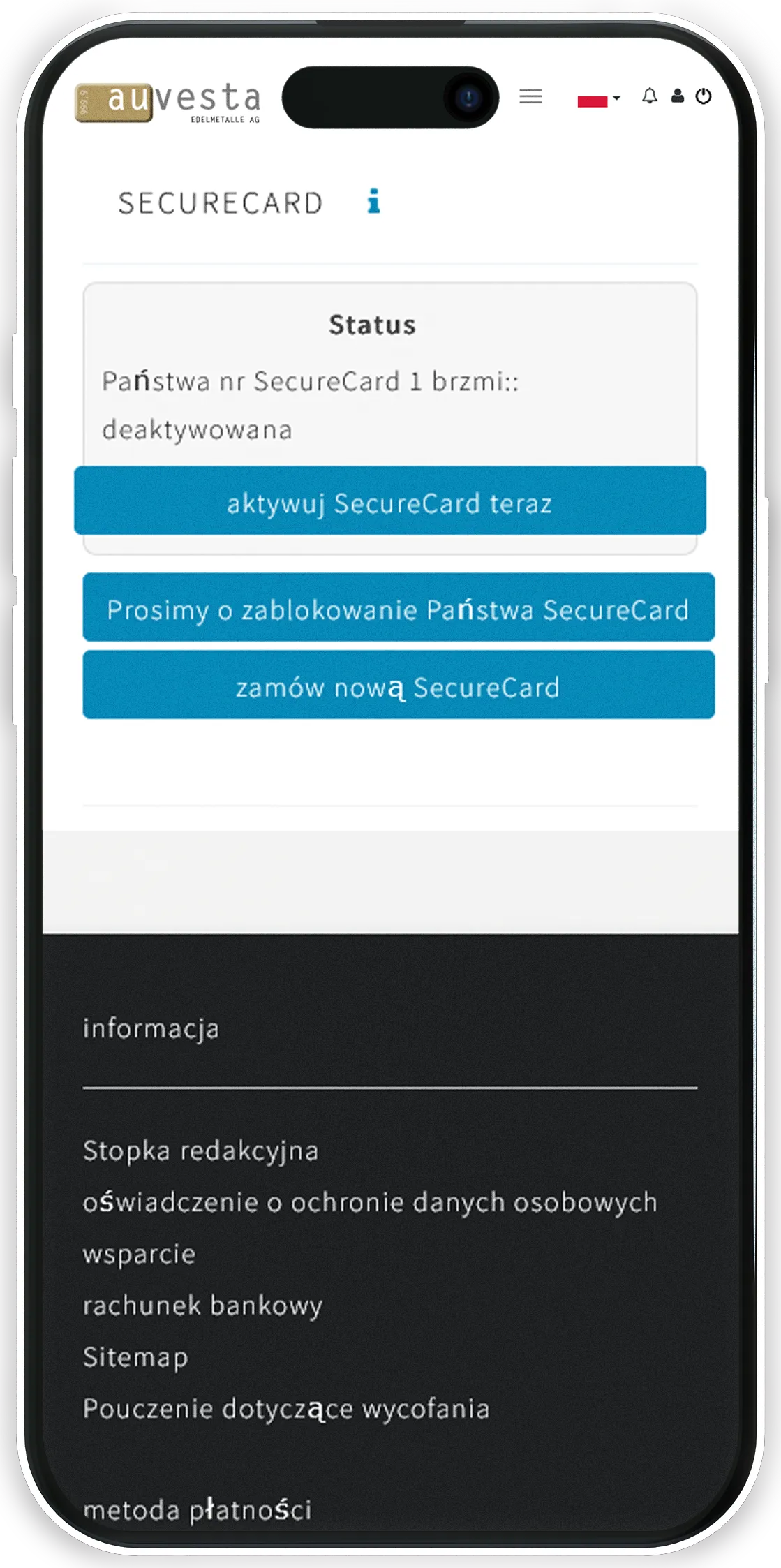 Bezpłatna wysyłka i dostawa złota online.